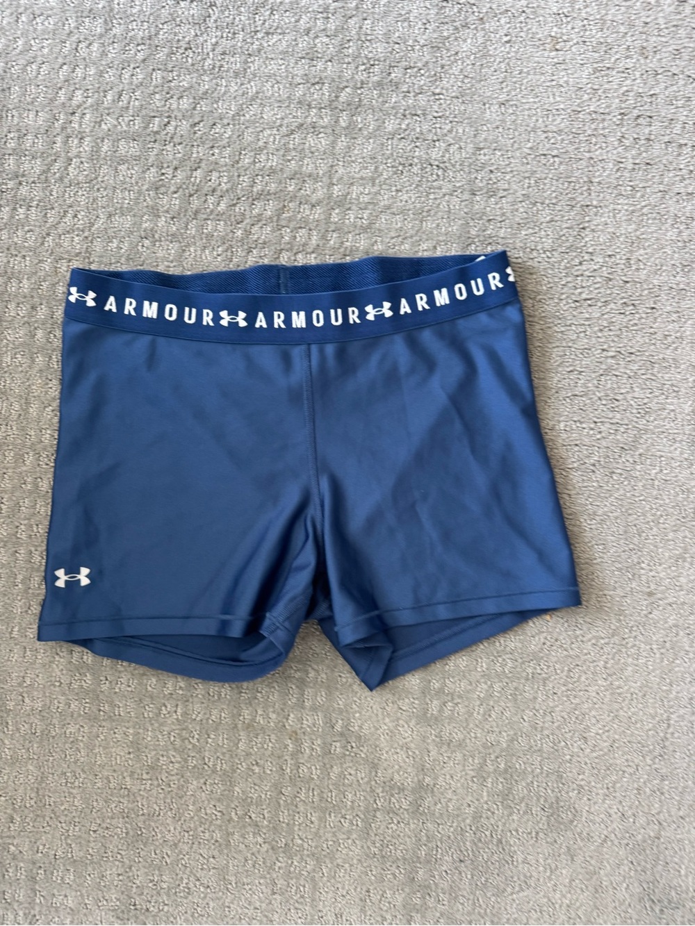 Under Armour Blue Performance Compression Shorts